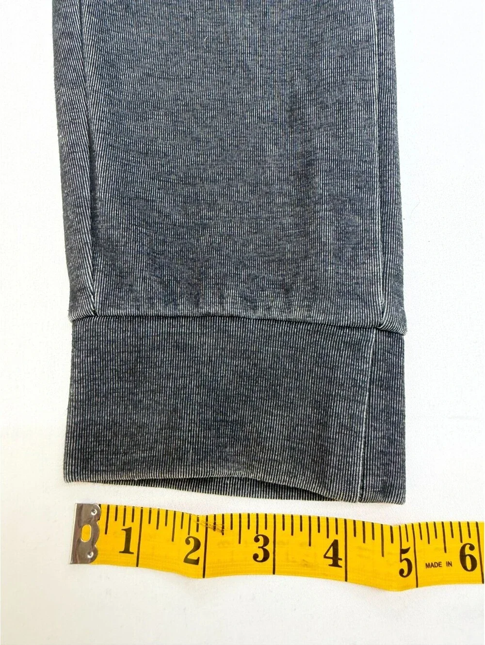 Armani Exchange Men's Sweatpants Drawstring Zip Pocket Solid Size S Gray